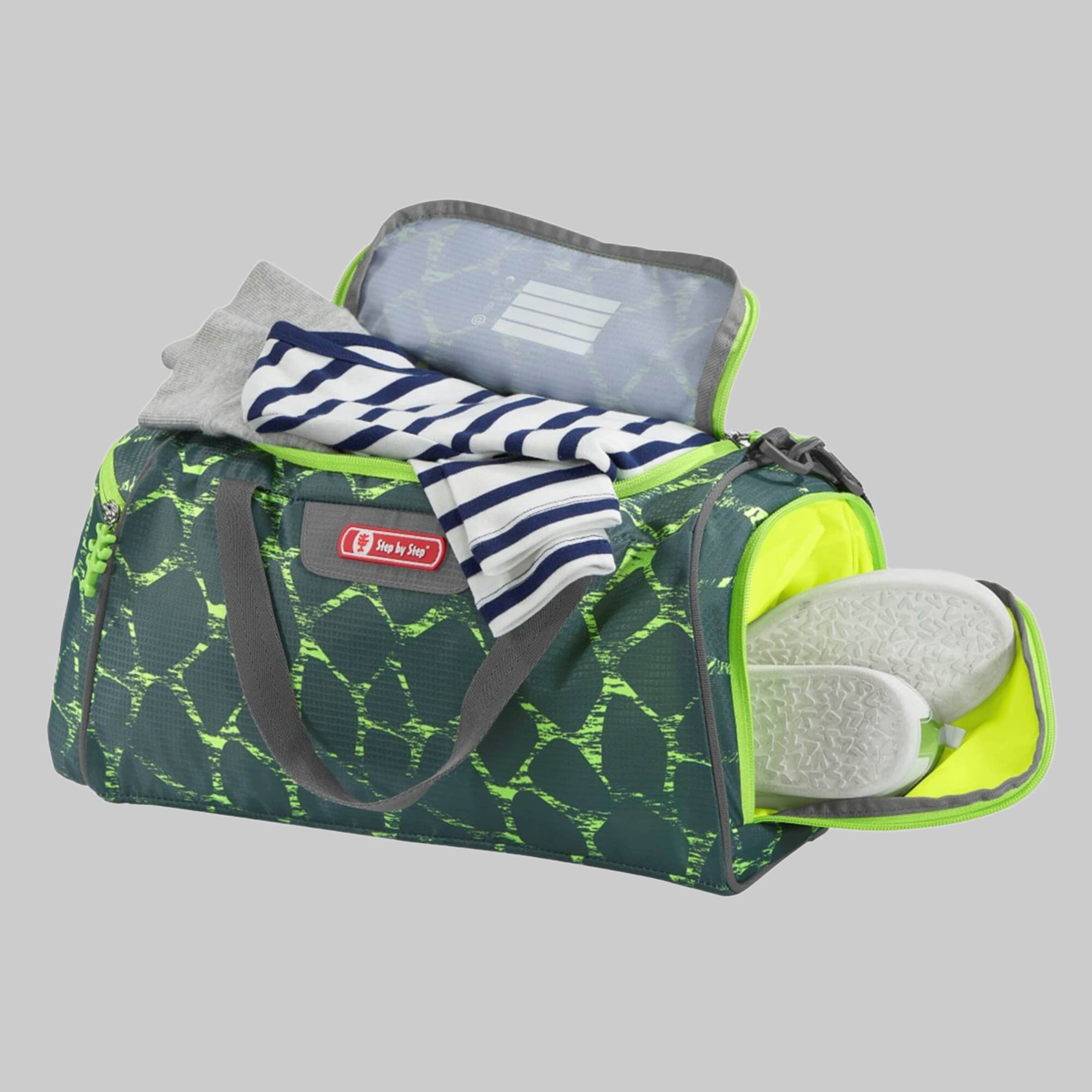Step by Step Training Bag - 13L with Wet/Shoe Compartment Dino Tres Step by Step Startseite