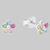 Swarovski Crystal Flower Stud Earrings for Children | Amore Design Amor myToys