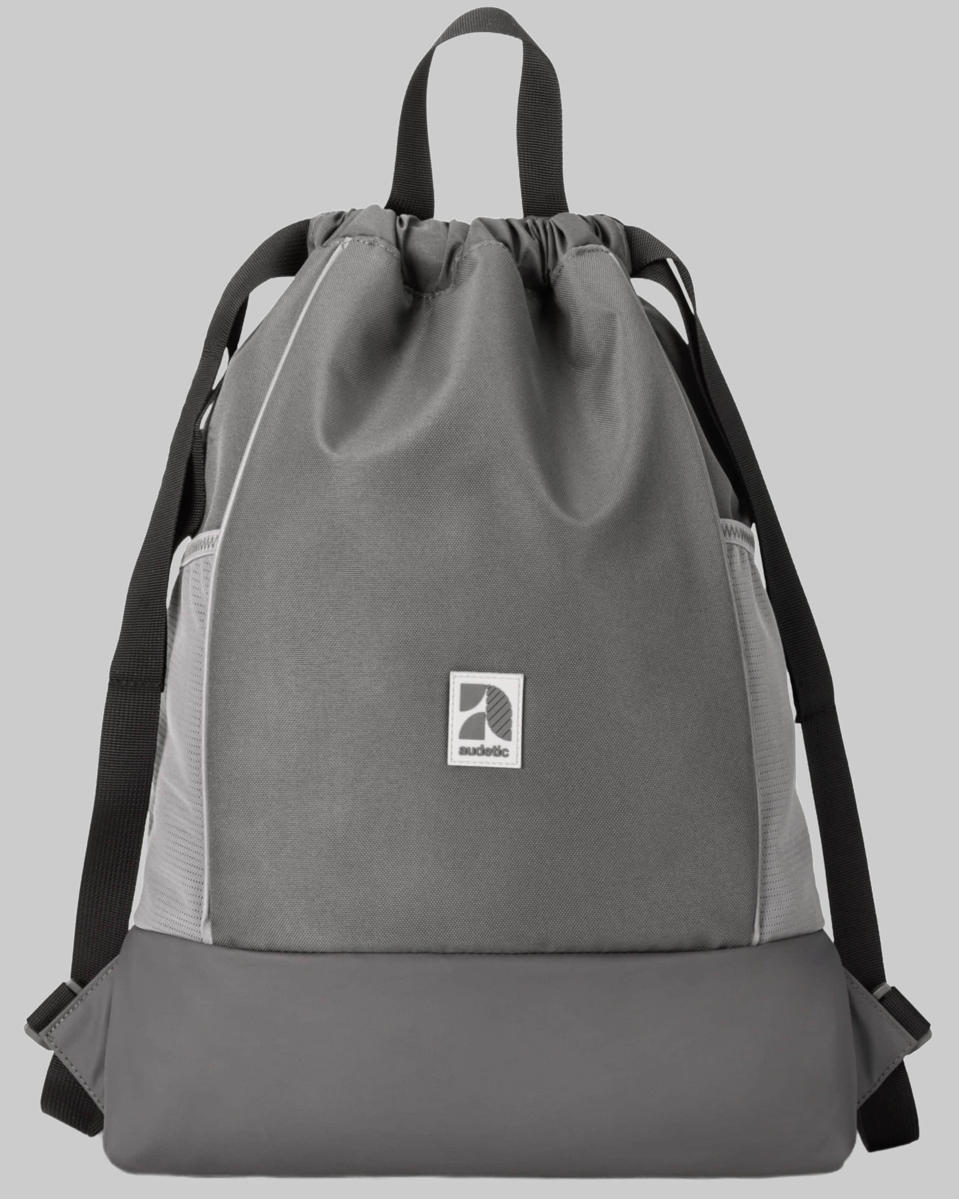 Audetic Accessoires & Taschen audetic Turnbeutel FIT: Recycled Gym Bag for Kids, Teens & Adults Dunkelgrau