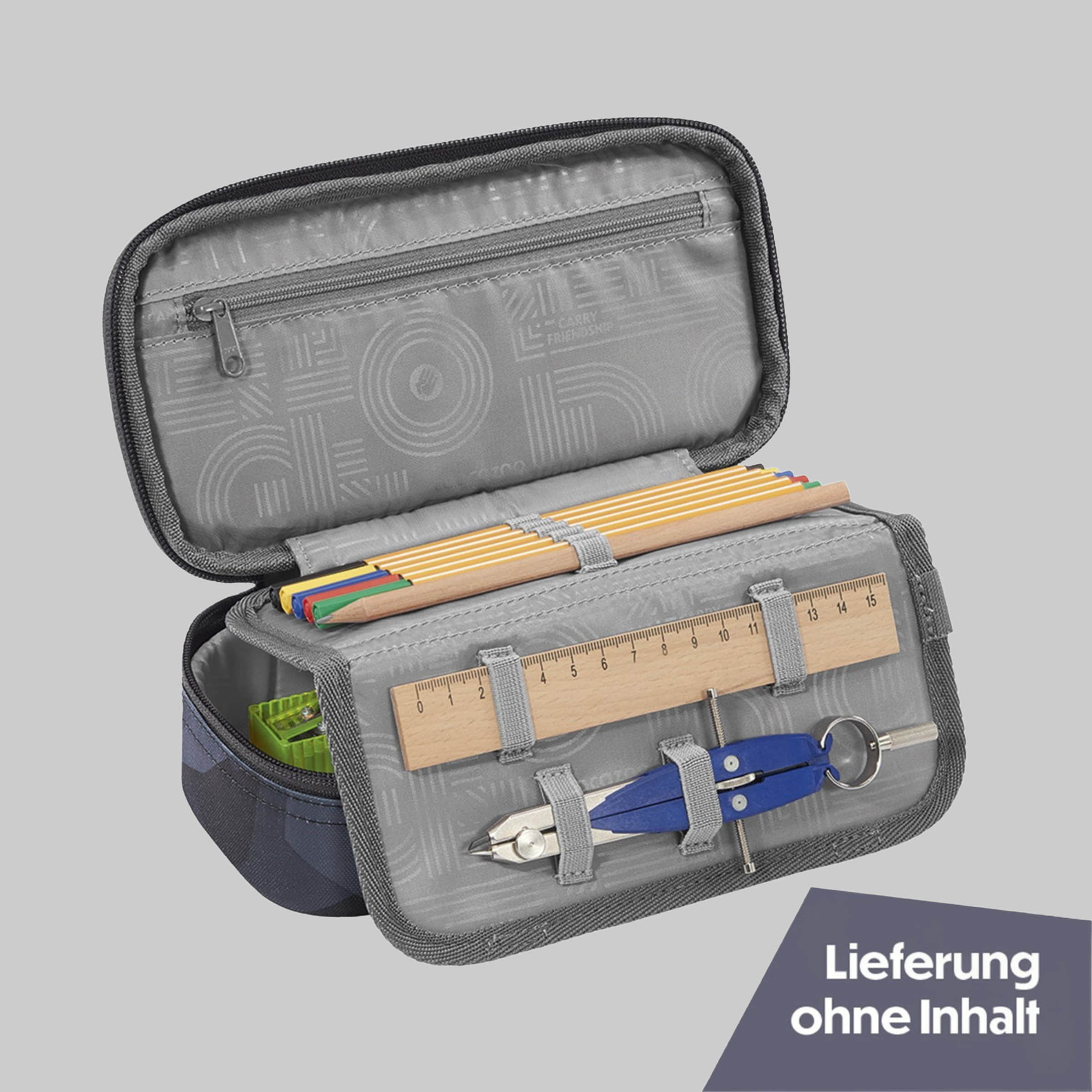 coocazoo Pencil Case - Organizer, 1-Compartment Grey Rocks Ausstattung & Pflege coocazoo