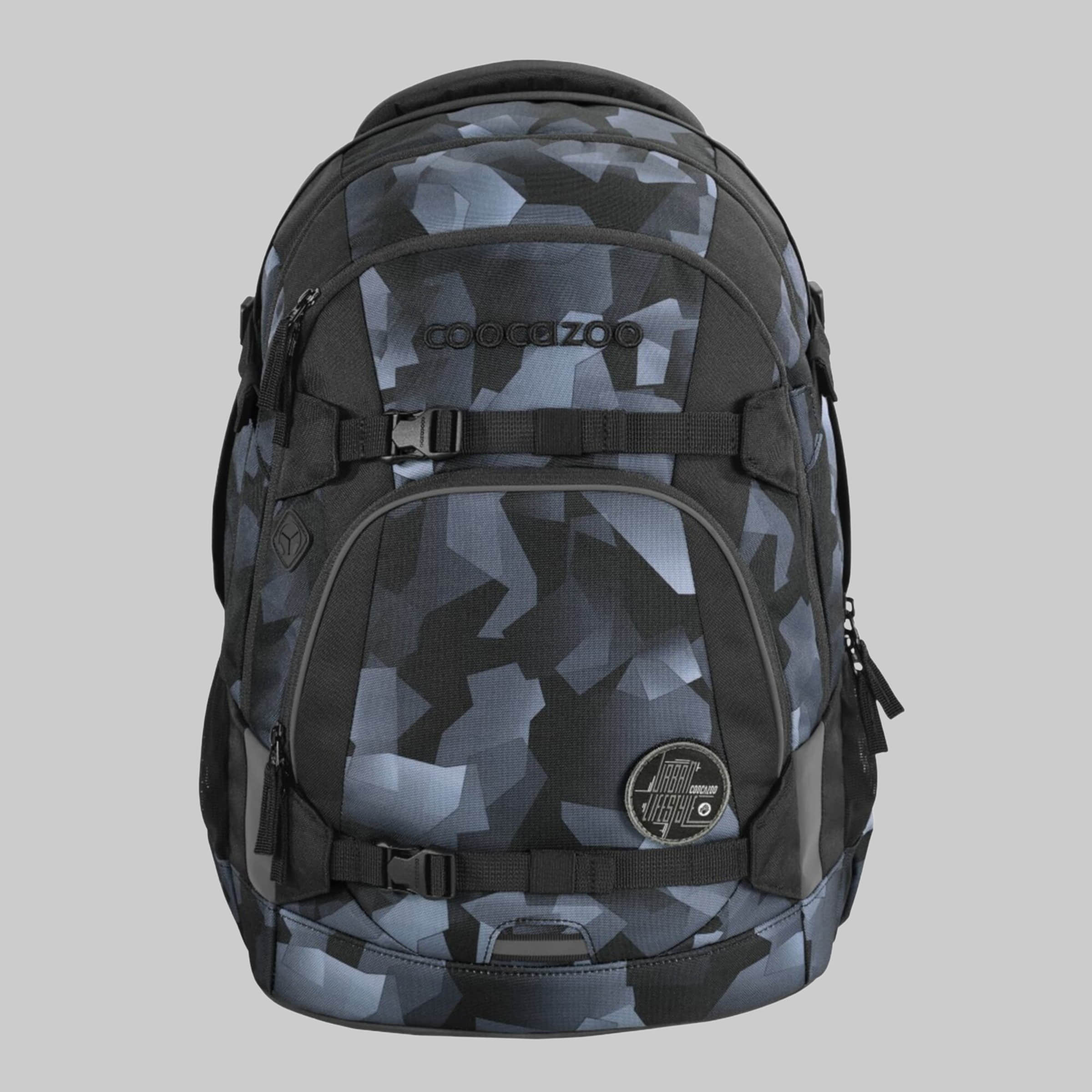 coocazoo School Backpack MATE, 30 Liters (1-piece) Grey Rocks Rucksäcke coocazoo