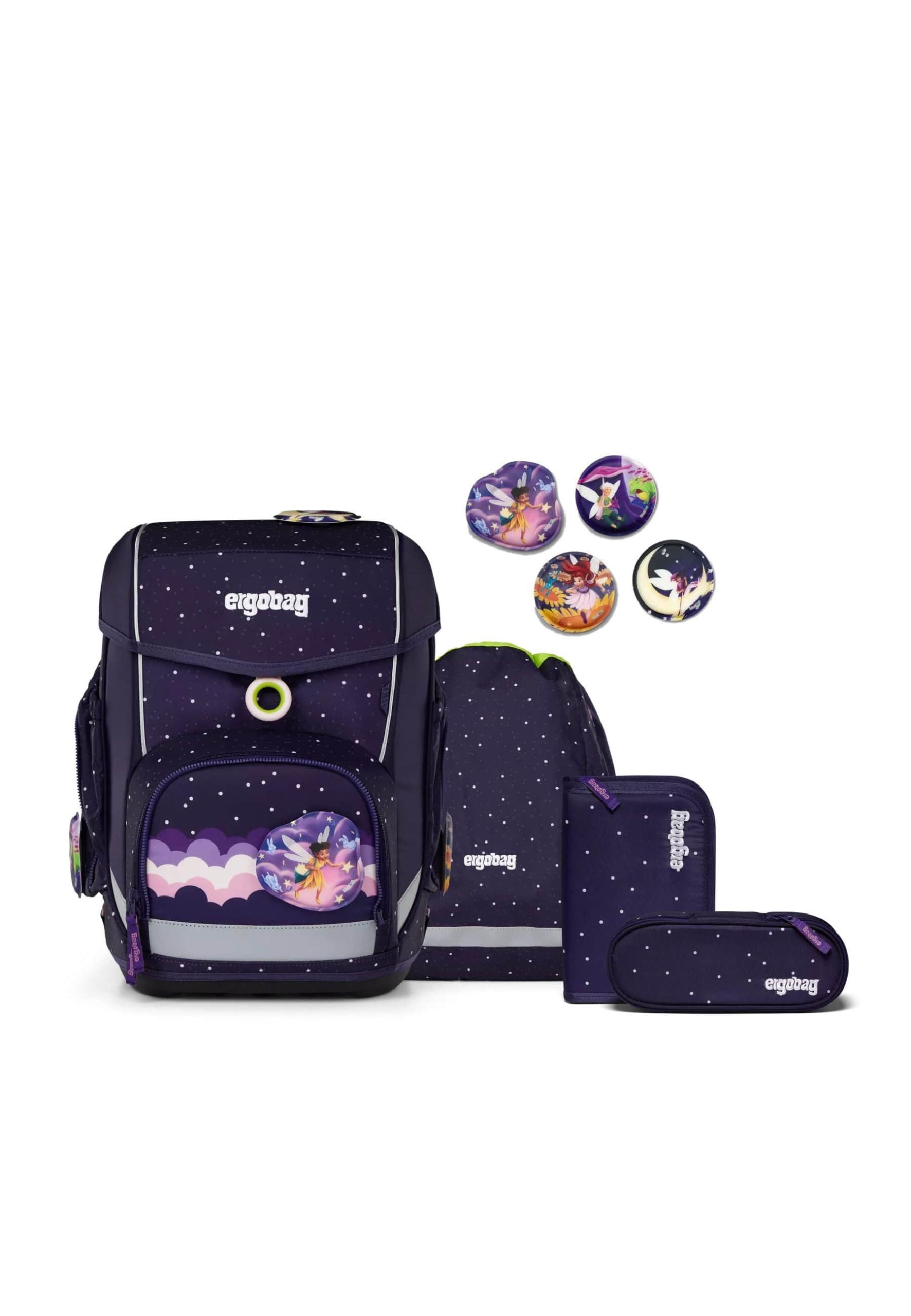 ergoag cubo School Backpack Set (5-piece, cubo Set) SternguckB Spielzeug ergobag