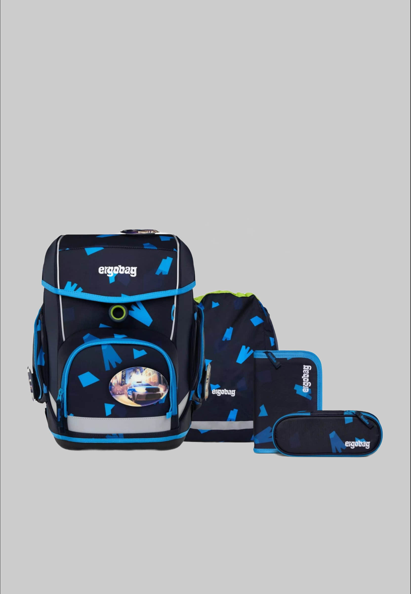 Spielzeug ergobag ergoag cubo School Backpack Set (5-piece, cubo Set) VerfolgBär