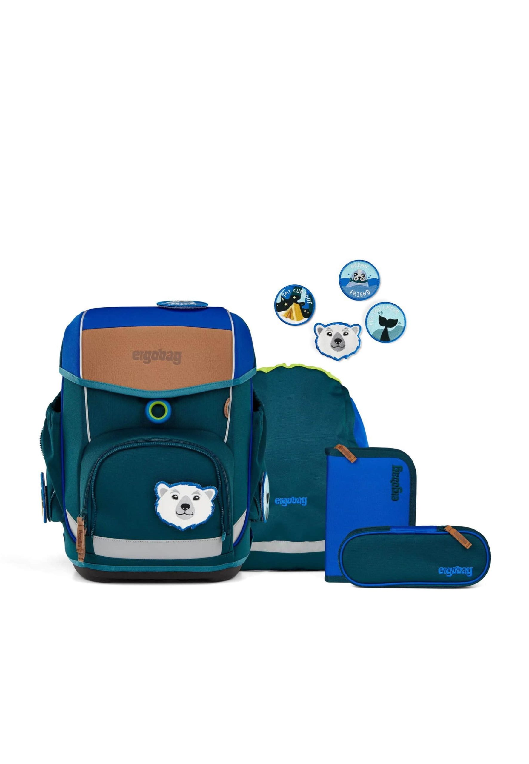 Spielzeug ergobag ergoag cubo School Backpack Set (5-piece, cubo Set) Arktisfors