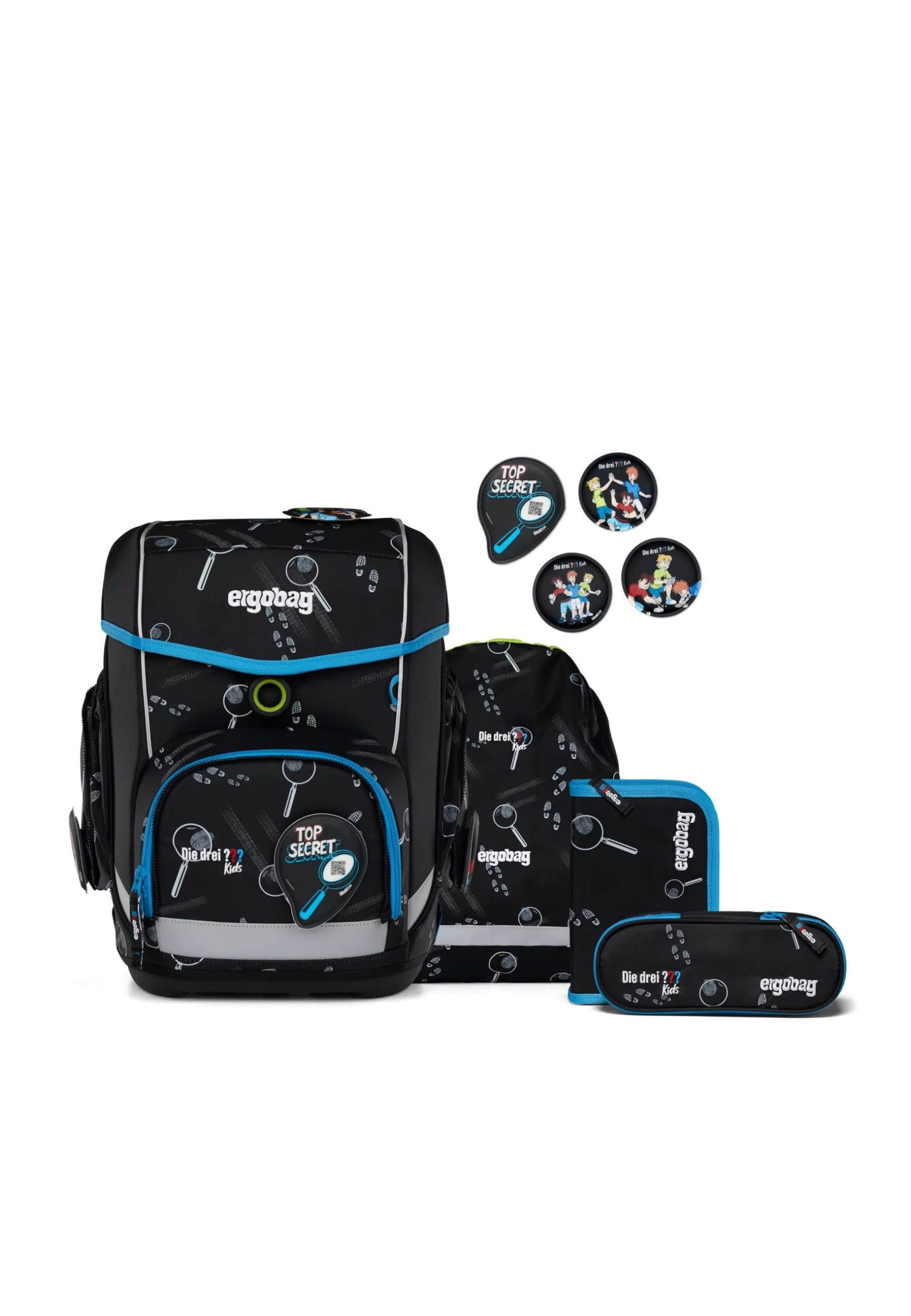 Spielzeug ergobag ergoag cubo School Backpack Set (5-piece, cubo Set) Bärdektiv