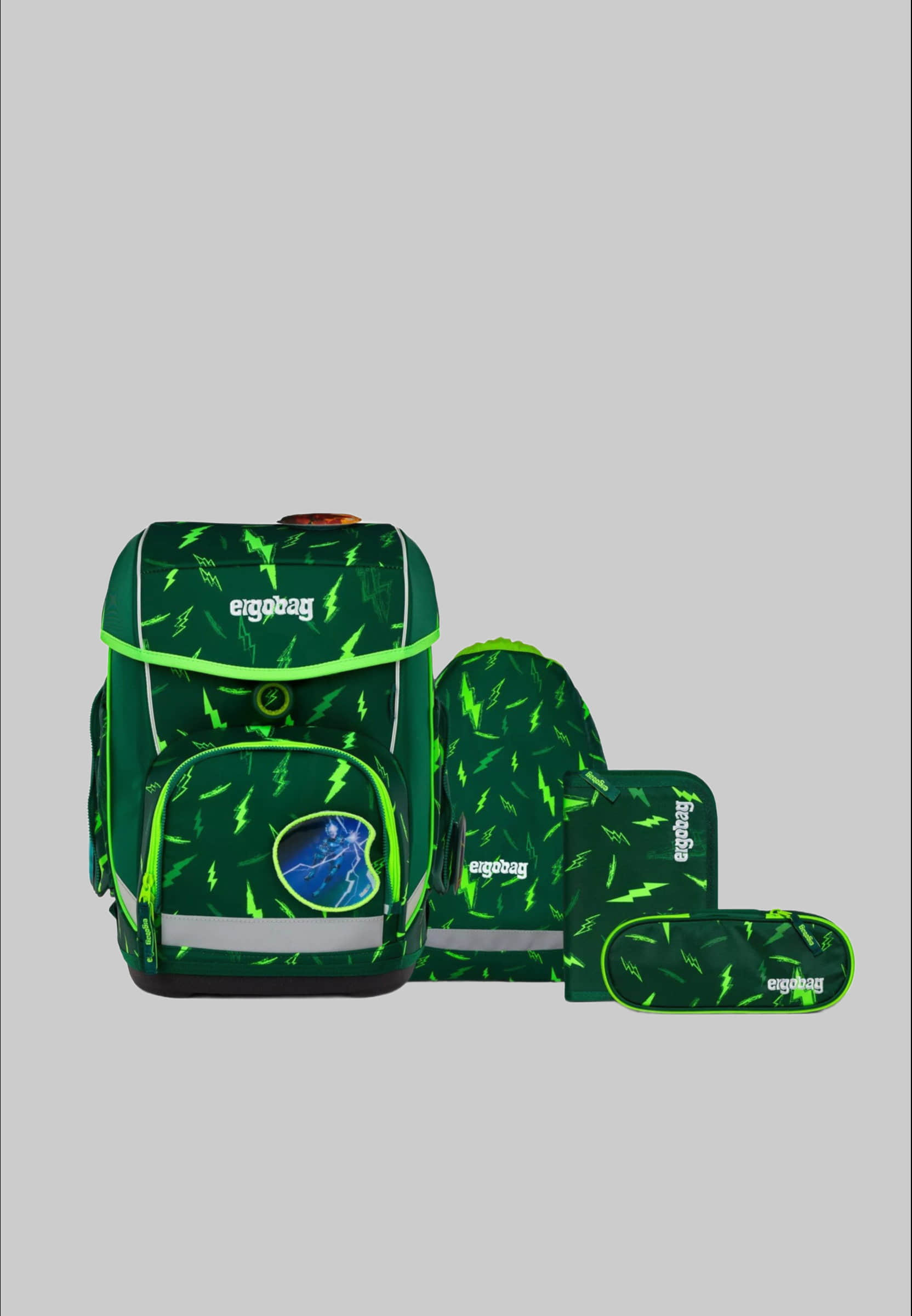 ergobag Spielzeug ergoag cubo School Backpack Set (5-piece, cubo Set) Bärtastisc