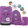 ergobag cubo School Backpack Set (5-Piece) Insel Hopp Spielzeug ergobag