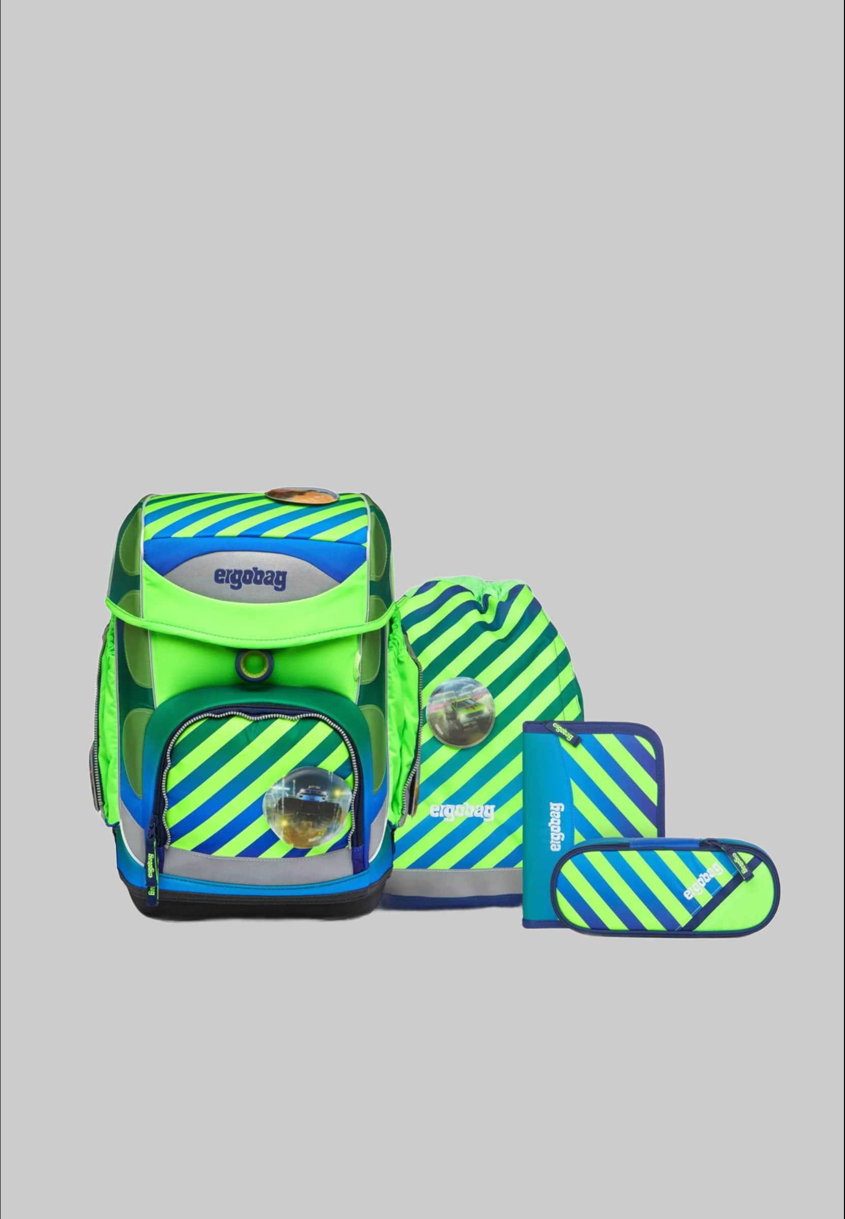 ergobag ergobag cubo School Backpack Set (5-Piece) TruckBär - Spielzeug