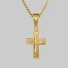 myToys trendor trendor 14K Gold Cross Pendant Necklace